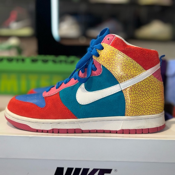 WMNS Dunk High 6.0 'Hot Red' size 9W - Picture 4 of 4